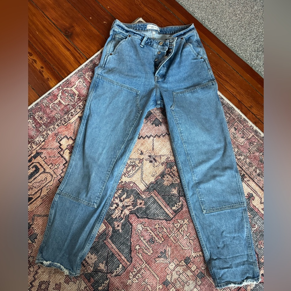 Abercrombie & Fitch carpenter jeans, double knee